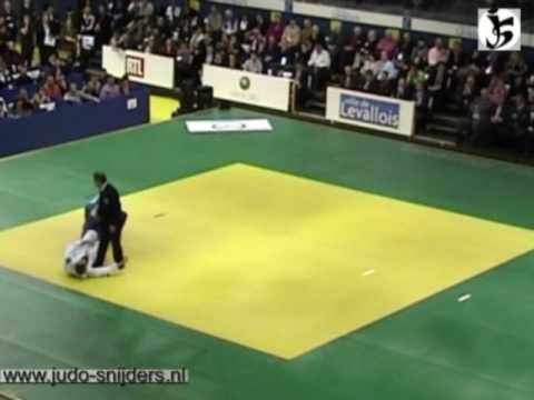 Judo 2008 Levallois: Robin (FRA) - Bataille (FRA) [open].