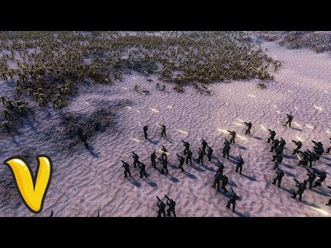 HALO SPARTANS & ODST FINAL STAND VS 40000 FLOOD! Ultimate Epic Battle Simulator Funny Moments!