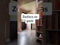 Zodiac Signs As A God Zodiac Signs Pt 1