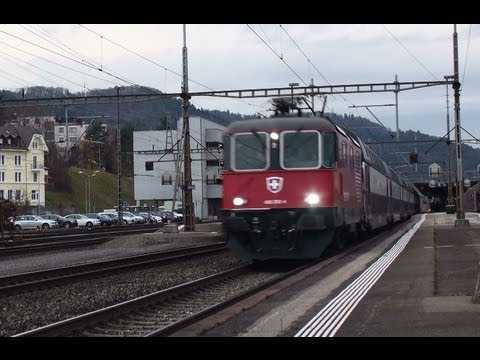 Neuer Zug der S-Bahn Zürich mit Re 420 LION Testfahrt mit revidierten S-Bahn Wagen
