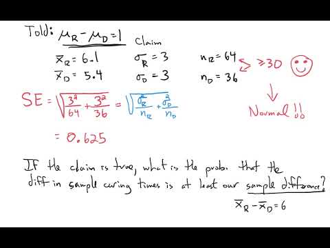 Math 1109 Two-Sample Sampling Distributions.mp4