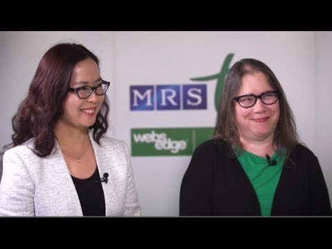 2019 MRS Medal Award Winners Catherine Murphy and Haimei Zheng