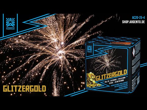 "Glitzergold" - 25Sh 20mm Corolla-Batterie [Batch 2024]