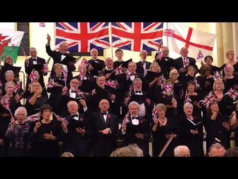 Gill Wilson (soprano) sings Rule Britannia