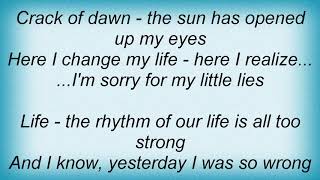 Axxis - At The Crack Of Dawn Lyrics