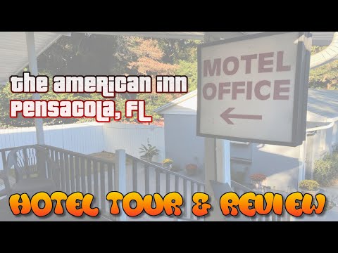 Hotel Tour of the The American Inn (Pensacola, Florida) - 4K Hotel Review & VLOG #adventureschmuck