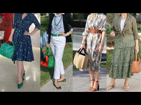 ATUENDOS y COMBINACIONES DE ROPA PARA VESTIR MODERN PERO FINA ELEGANTE Y DISCRETA A EN LA MADUREZ
