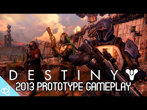 Destiny - 2013 Prototype Gameplay and Trailers [Beta and Cut Content]