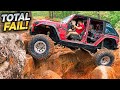 TOTAL FAIL - Jeep Breaks + Off Road Recoveries!