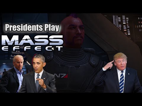 Presidents Play Mass Effect Part 1 | Birth of BarDonJoe Shepard