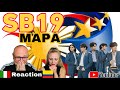 🇵🇭 SB19 'MAPA' | LYRIC VIDEO UFFICIALE [ITALIANO🇮🇹 REAZIONE E COLOMBIANO 🇨🇴] Subtitles