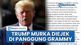 Trump Meradang! Diejek Komedian Afsel Trevor Noah di Panggung Grammy 2026, Dikaitkan dengan Epstein