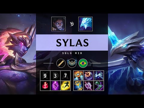 Sylas Mid vs Anivia: Killing spree - BR Challenger Patch 14.24