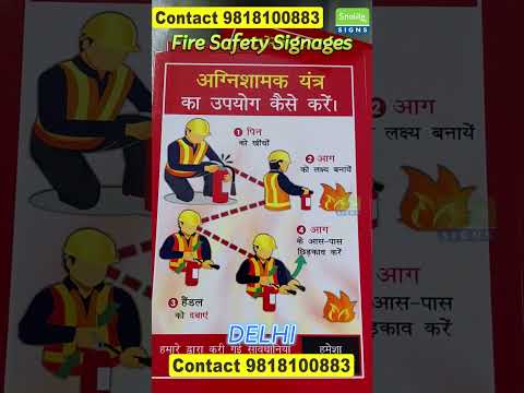 Fire Extinguisher Signs