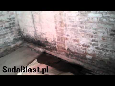 Czyszczenie piwnicy "Agroturystyka nad Wartą" SodaBlast.pl