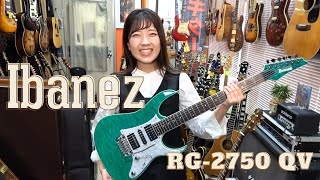 Video thumbnail for Ibanez  RG-2750 QV プレステージ 国産（フジゲン製）                                  No 182 by GUITAR FRONTIER