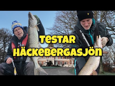 Marten tests - Pike fishing in lake Hackeberga