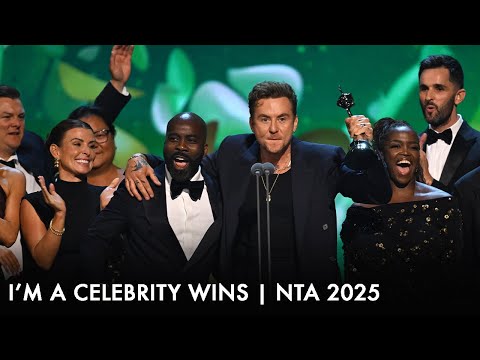 I'm A Celebrity wins at the National TV Awards 2025!