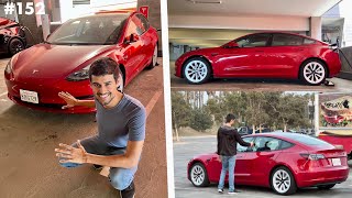 First Time in Tesla Car! (Self Driving)