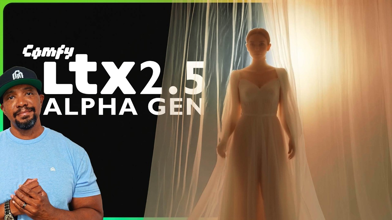 LTX Alpha Gen Changed My Entire VFX Pipeline (ComfyUI Tutorial) video thumbnail