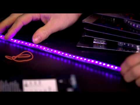 Purple (UV) 3AA LED Strip Kit