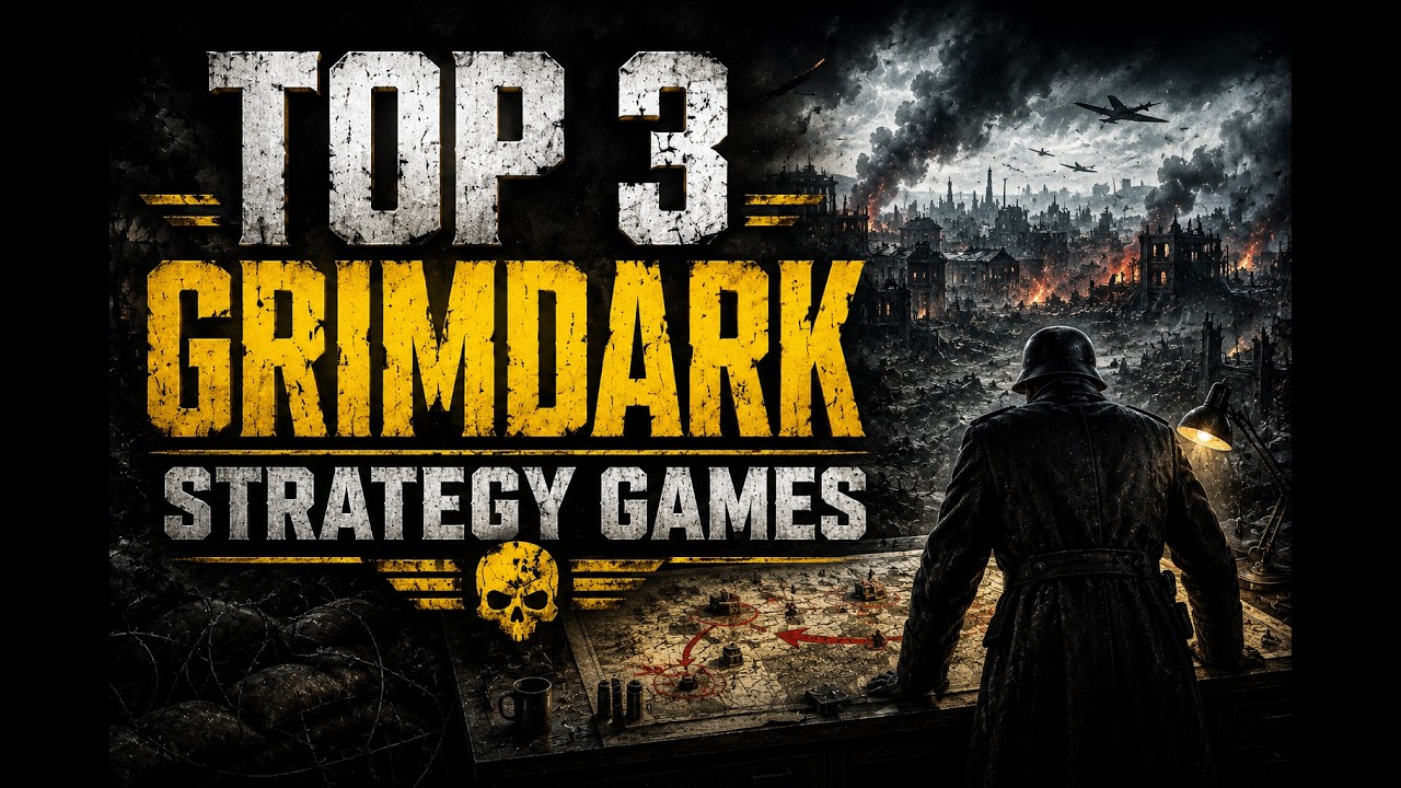 TOP 3 GRIMDARK STRATEGY GAMES