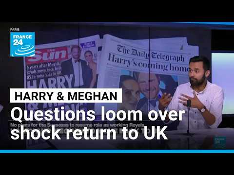 Huge questions loom over Prince Harry and Meghan's shock return to UK