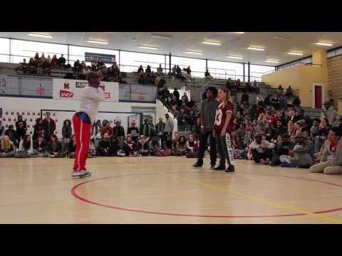 BATTLE THE KINGS Demi finale HipHop Paul ereck & Brieuc vs Sonia & Tatiana