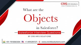 What are the Objects in Salesforce?