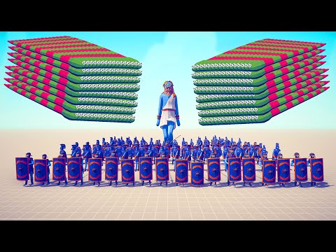 ANCIENT ARMY vs TRIO EVERY GOD - Totally Accurate Battle Simulator TABS