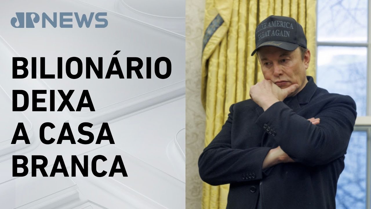 Elon Musk anuncia saída do governo americano