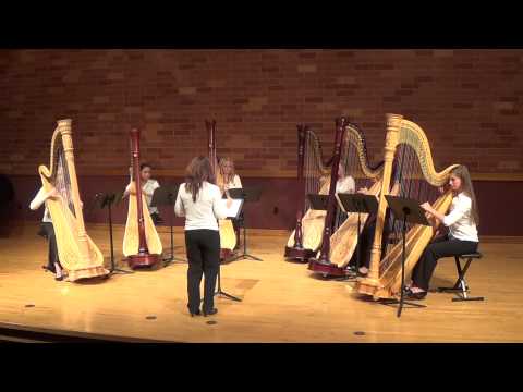 Cumbia Verde by Alfredo Rolando Ortiz, Harp Oklahoma Recital June 30, 2014