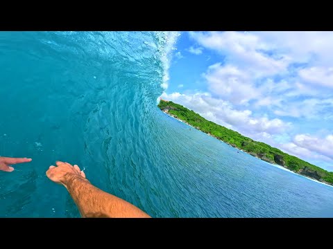 POV Surf Pumping Bali in Wet Season, Nusa Dua