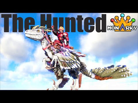 Jump Puzzle Cave & Deinonychus King! Ark The Hunted Mod #Monarky Season 4.5 E14