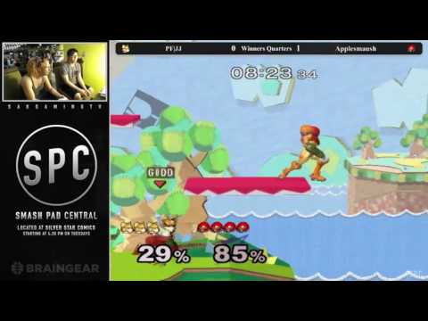 SPC14 Winners Quarters - PF|JJ (Fox) vs Applesmaush (Samus)