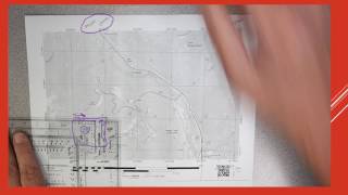 How to plot points on a map with UTM grid reader