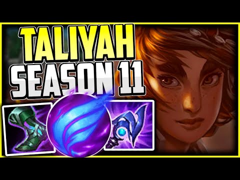 PHASE RUSH TALIYAH GANK MACHINE | How to play Taliyah Jungle Season 11 League of Legends