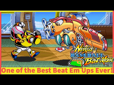A Pure Arcade Hidden Gem! Ninja Baseball Bat Man! A 10/10 Beat Em Up