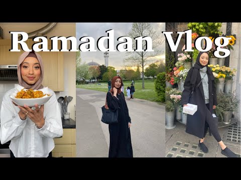 Ramadan Vlog 2022: Iftar at London Mosque, Easy Bajia Recipe, Iftar party making kaimati