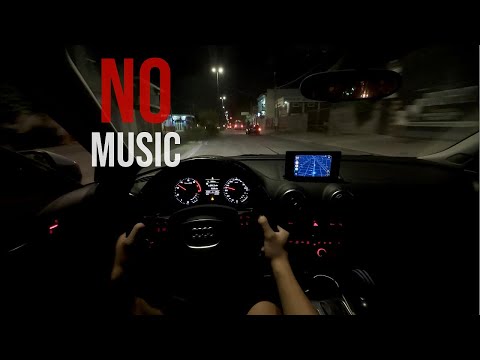 Audi A3 1.8 TFSI Stage 1 POV Night Drive NO MUSIC