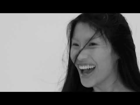 Model/Actress Fei Ren in studio for a video portrait