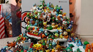 Pokemon Sculpted Wreath & Starter Pokemon Figure (Merry Christmas & Happy 25th Pokemon) #Pokemon25