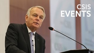 Statesmen's Forum: H.E. Jean-Marc Ayrault, French Minister of Foreign Affairs