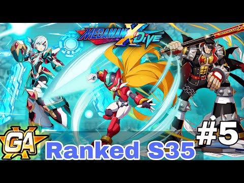 [MegaMan X DiVE] S35 Ranked Match #5 (Full) | DiVE iCO - Aile ZXA - G.Sigma | Road To GA (3rd Acc)