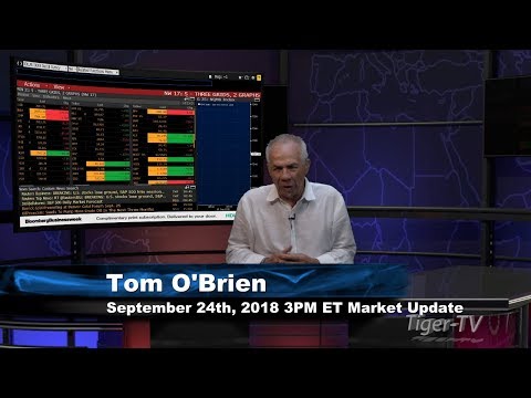 September 24th 3PM ET Market Update with Tom O'Brien on TFNN