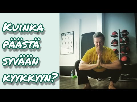 Kuinka päästä syväkyykkyyn, jos liikkuvuus on huono | Pikkuhiljaa paremmaksi