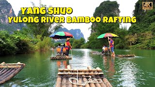 Yangshuo YuLong River Bamboo Rafting Impression Sa