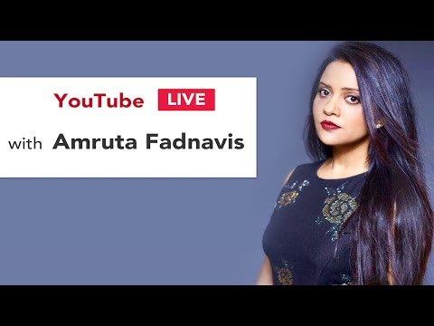 Exclusive: Amruta Fadnavis LIVE - Navratri Special
