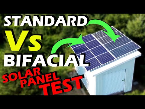 Should you put BIFACIAL Solar Panels on the ROOF?