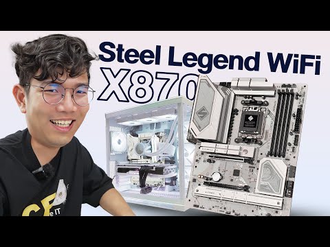 รีวิว ASRock X870 Steel Legend WiFi บอร์ดรุ่นฮิต จับมาหวด Ryzen 9 9950X เด็ดแค่ไหน ?